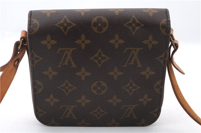 Auth LOUIS VUITTON Monogram Cartouchiere PM Shoulder Cross Bag M51254 LV 6086C