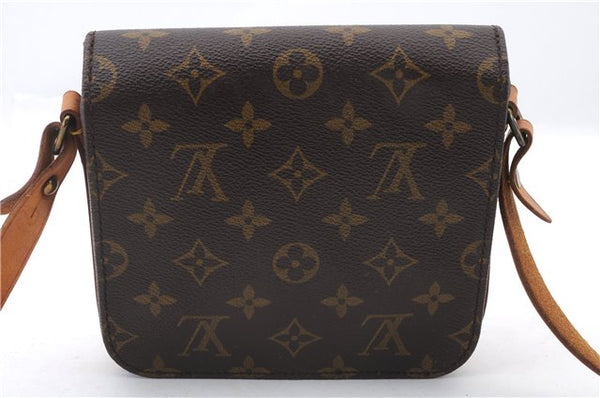Auth LOUIS VUITTON Monogram Cartouchiere PM Shoulder Cross Bag M51254 LV 6086C