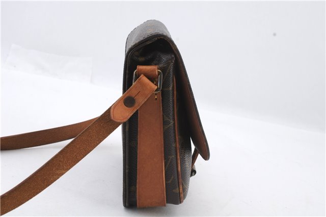 Auth LOUIS VUITTON Monogram Cartouchiere PM Shoulder Cross Bag M51254 LV 6086C