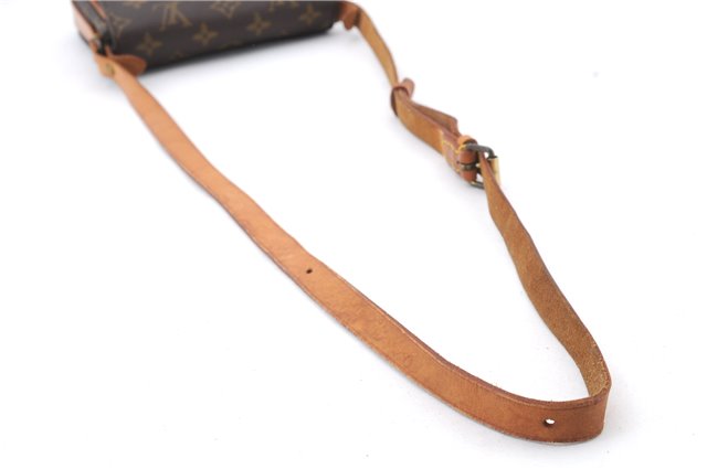 Auth LOUIS VUITTON Monogram Cartouchiere PM Shoulder Cross Bag M51254 LV 6086C