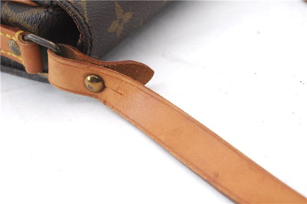 Auth LOUIS VUITTON Monogram Cartouchiere PM Shoulder Cross Bag M51254 LV 6086C