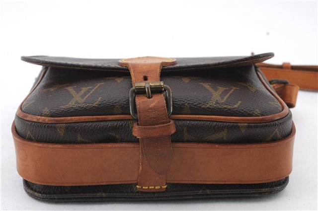 Auth LOUIS VUITTON Monogram Cartouchiere PM Shoulder Cross Bag M51254 LV 6086C