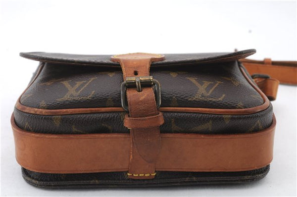 Auth LOUIS VUITTON Monogram Cartouchiere PM Shoulder Cross Bag M51254 LV 6086C
