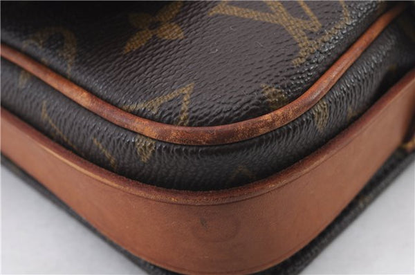 Auth LOUIS VUITTON Monogram Cartouchiere PM Shoulder Cross Bag M51254 LV 6086C