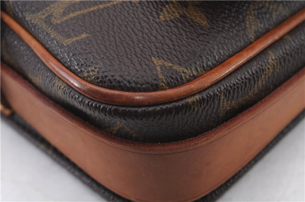 Auth LOUIS VUITTON Monogram Cartouchiere PM Shoulder Cross Bag M51254 LV 6086C