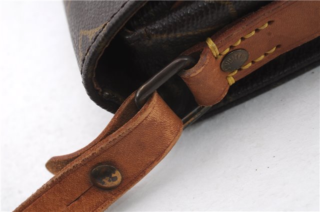Auth LOUIS VUITTON Monogram Cartouchiere PM Shoulder Cross Bag M51254 LV 6086C