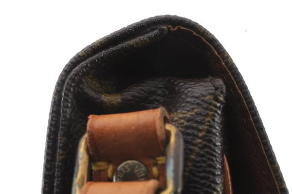 Auth LOUIS VUITTON Monogram Cartouchiere PM Shoulder Cross Bag M51254 LV 6086C