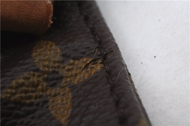 Auth LOUIS VUITTON Monogram Cartouchiere PM Shoulder Cross Bag M51254 LV 6086C