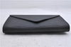 Authentic Louis Vuitton Epi Arts Deco Clutch Bag Black M52632 LV 6088D