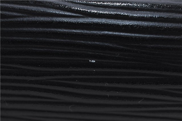 Authentic Louis Vuitton Epi Arts Deco Clutch Bag Black M52632 LV 6088D