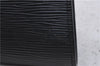 Authentic Louis Vuitton Epi Arts Deco Clutch Bag Black M52632 LV 6088D