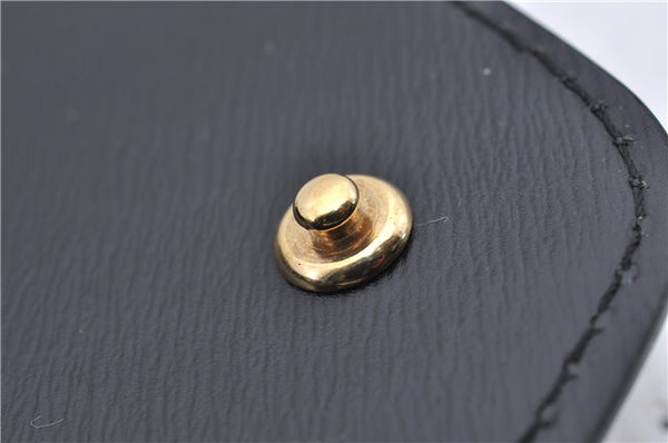 Authentic Louis Vuitton Epi Arts Deco Clutch Bag Black M52632 LV 6088D