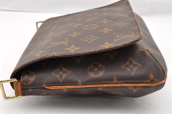 Authentic Louis Vuitton Monogram Musette Tango Shoulder Bag M51257 LV Junk 6088I
