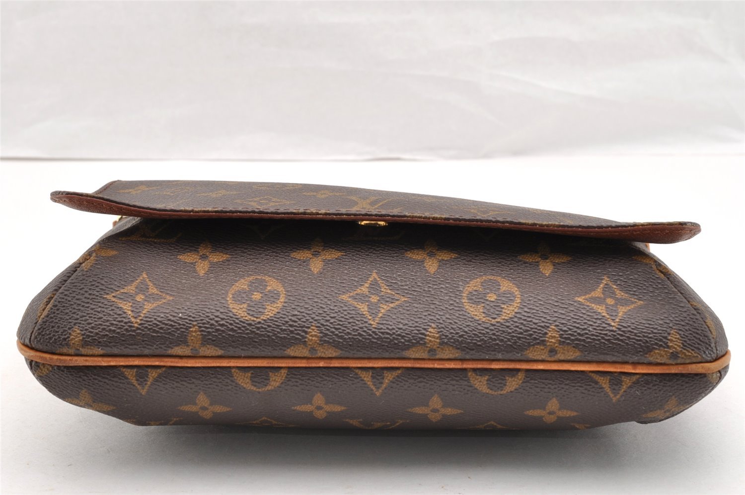 Authentic Louis Vuitton Monogram Musette Tango Shoulder Bag M51257 LV Junk 6088I