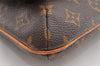Authentic Louis Vuitton Monogram Musette Tango Shoulder Bag M51257 LV Junk 6088I