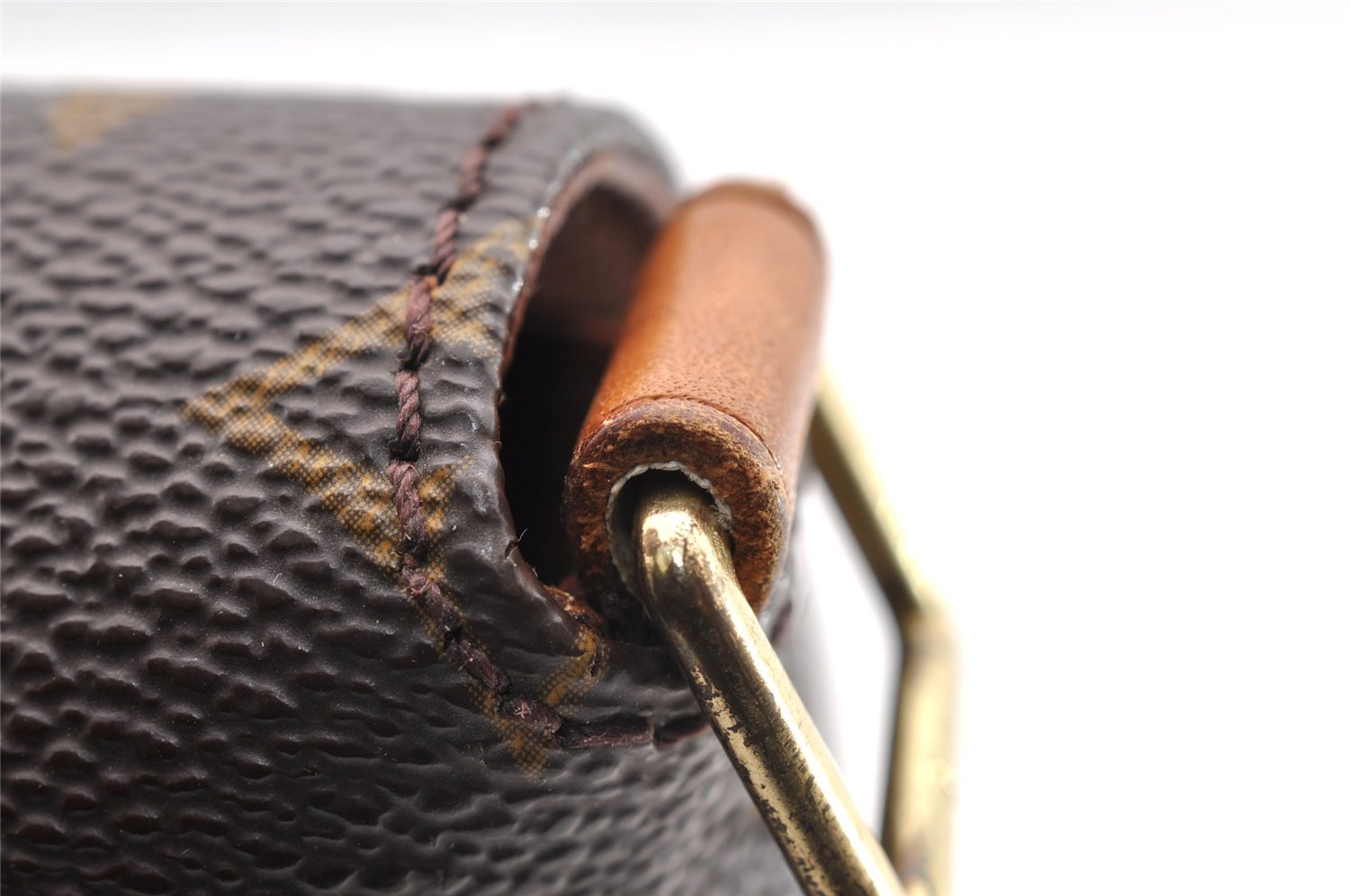 Authentic Louis Vuitton Monogram Musette Tango Shoulder Bag M51257 LV Junk 6088I