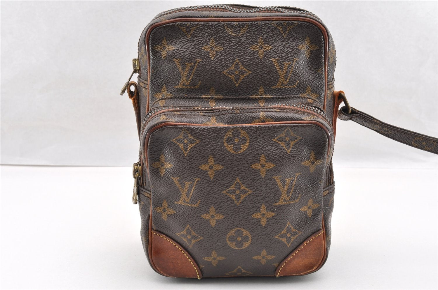 Authentic Louis Vuitton Monogram Amazone Shoulder Cross Bag M45236 LV Junk 6089I