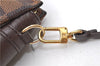 Authentic Louis Vuitton Damier Trousse Makeup Hand Bag Pouch N51982 LV 6090D