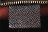 Authentic Louis Vuitton Damier Trousse Makeup Hand Bag Pouch N51982 LV 6090D