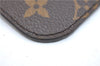 Authentic Louis Vuitton Monogram Neverfull Pouch Purse Clutch Bag Yellow 6090E