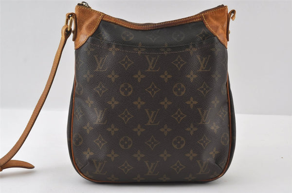 Authentic Louis Vuitton Monogram Odeon PM Shoulder Cross Bag M56390 Junk 6090I
