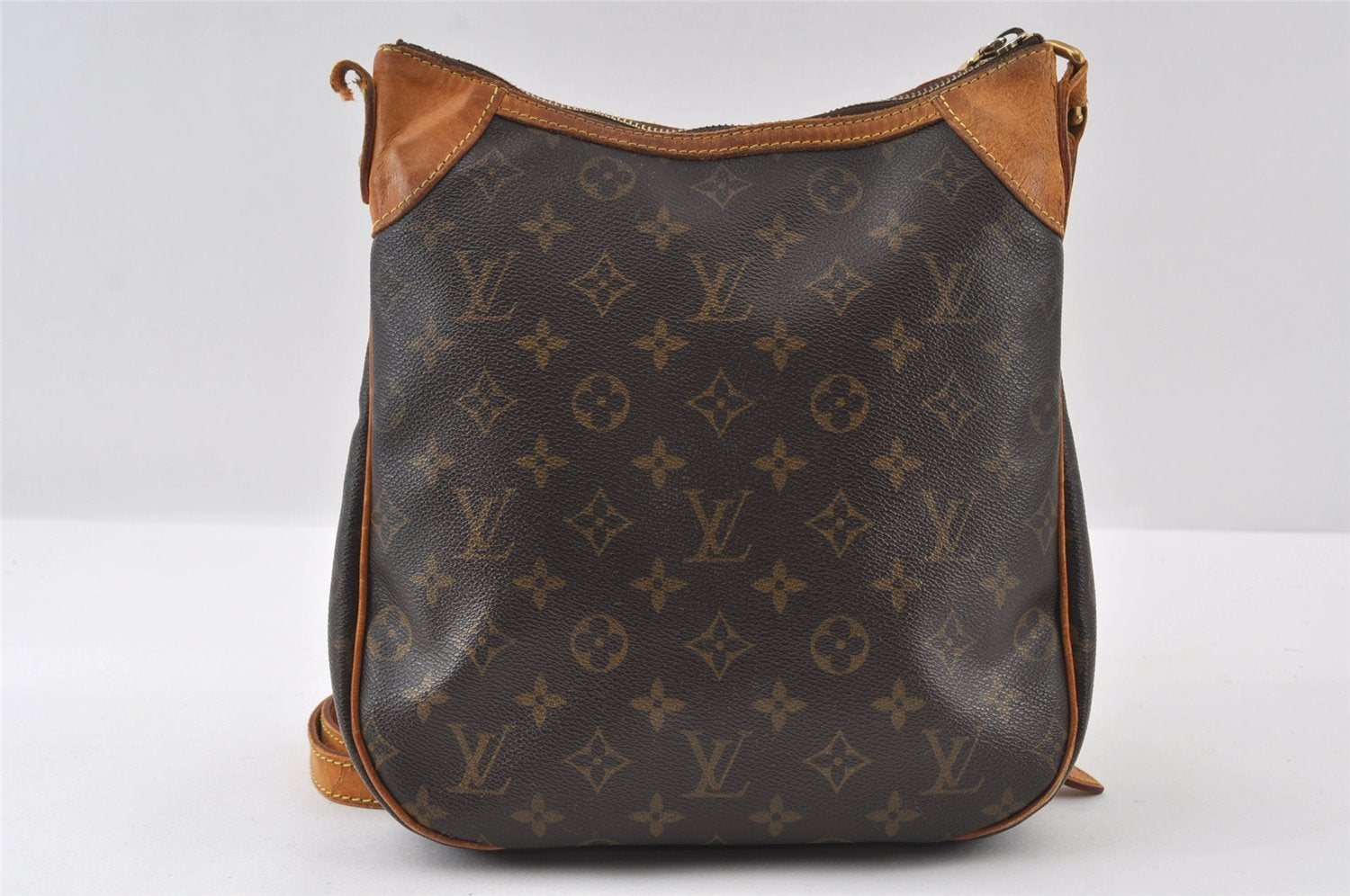 Authentic Louis Vuitton Monogram Odeon PM Shoulder Cross Bag M56390 Junk 6090I