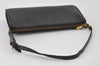 Authentic Louis Vuitton Epi Pochette Accessoires Pouch Black M52952 LV 6091I