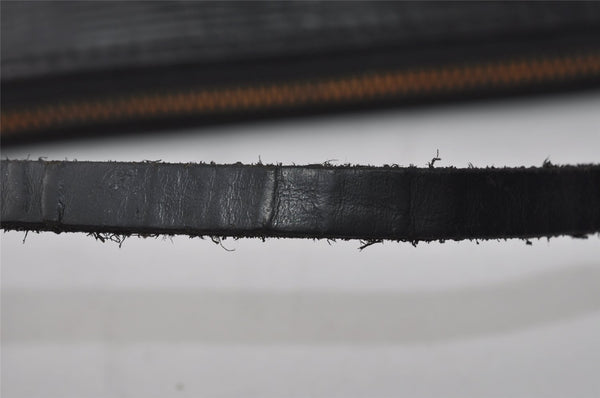 Authentic Louis Vuitton Epi Pochette Accessoires Pouch Black M52952 LV 6091I