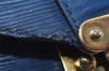 Authentic Louis Vuitton Epi Concorde Hand Bag Purse Blue M52135 LV 6092I