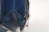 Authentic Louis Vuitton Epi Concorde Hand Bag Purse Blue M52135 LV 6092I