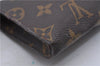 Authentic LOUIS VUITTON Monogram Pouch For Bucket PM LV Junk 6093C