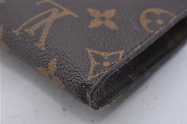 Authentic LOUIS VUITTON Monogram Pouch For Bucket PM LV Junk 6093C