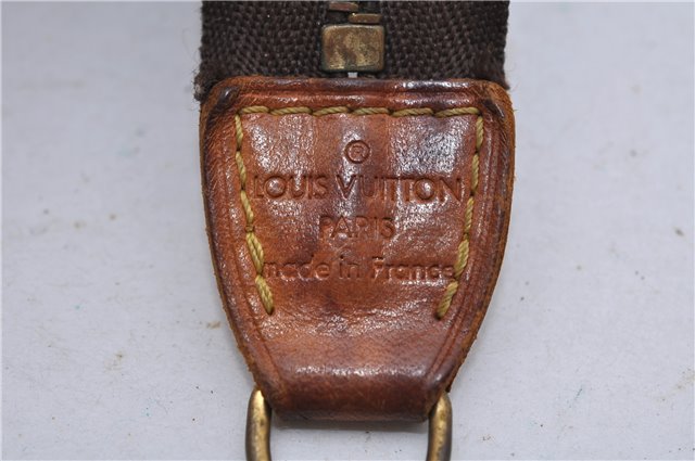 Authentic LOUIS VUITTON Monogram Pouch For Bucket PM LV Junk 6093C