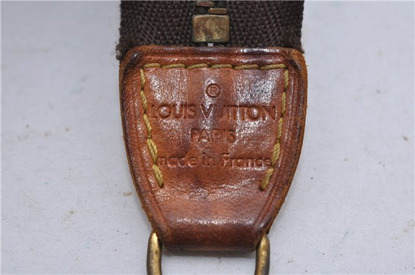 Authentic LOUIS VUITTON Monogram Pouch For Bucket PM LV Junk 6093C