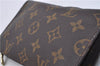 Authentic LOUIS VUITTON Monogram Pouch For Bucket PM LV Junk 6093C
