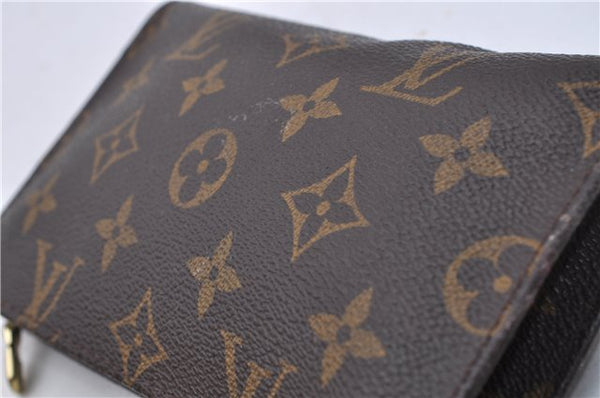 Authentic LOUIS VUITTON Monogram Pouch For Bucket PM LV Junk 6093C