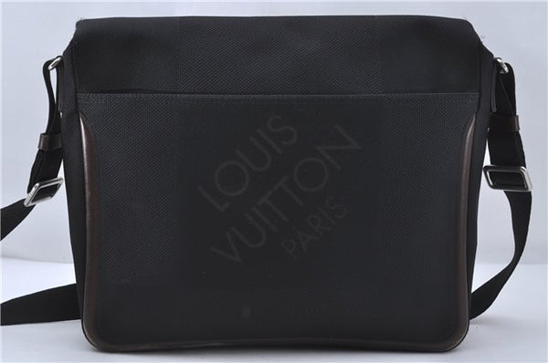 Louis Vuitton Damier Geant Messenger NM Shoulder Cross Bag Black M93225 LV 6093D