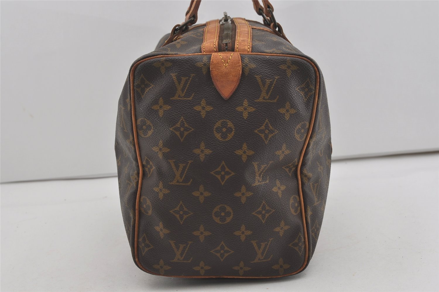 Authentic Louis Vuitton Monogram Sac Souple 35 Hand Boston Bag M41626 LV 6093I