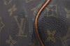 Authentic Louis Vuitton Monogram Sac Souple 35 Hand Boston Bag M41626 LV 6093I