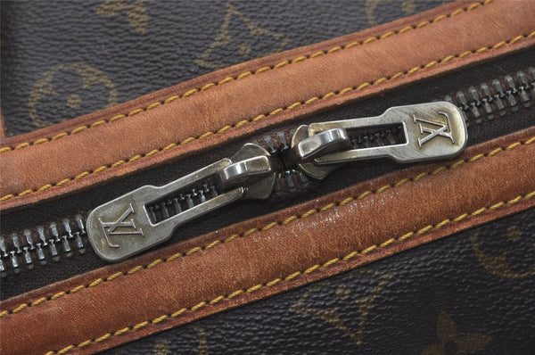 Authentic Louis Vuitton Monogram Sac Souple 35 Hand Boston Bag M41626 LV 6093I