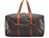 Authentic Louis Vuitton Monogram Sac Souple 45 Hand Boston Bag M41624 LV 6094I