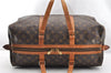 Authentic Louis Vuitton Monogram Sac Souple 45 Hand Boston Bag M41624 LV 6094I