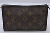 Authentic LOUIS VUITTON Monogram Pouch For Bucket PM LV 6095C
