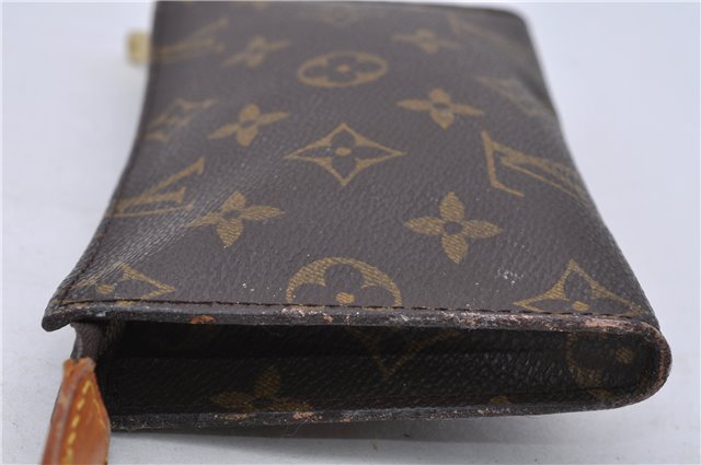 Authentic LOUIS VUITTON Monogram Pouch For Bucket PM LV 6095C
