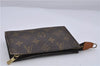Authentic LOUIS VUITTON Monogram Pouch For Bucket PM LV 6095C
