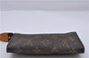 Authentic LOUIS VUITTON Monogram Pouch For Bucket PM LV 6095C