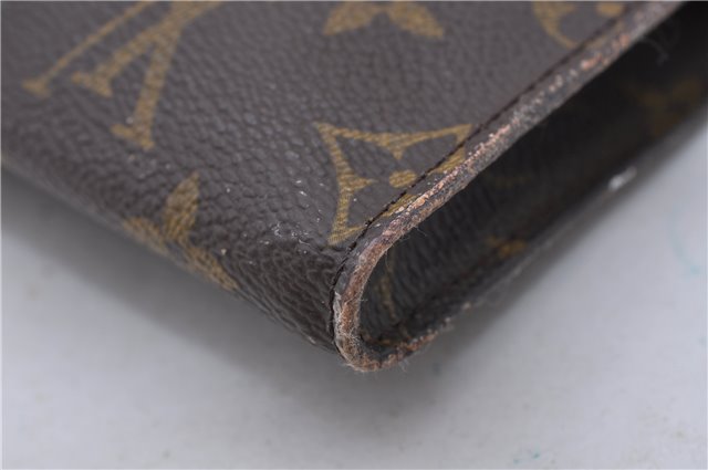 Authentic LOUIS VUITTON Monogram Pouch For Bucket PM LV 6095C