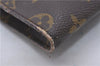 Authentic LOUIS VUITTON Monogram Pouch For Bucket PM LV 6095C