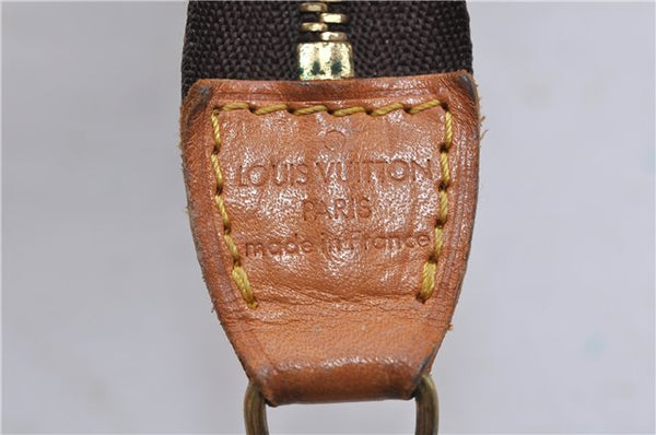 Authentic LOUIS VUITTON Monogram Pouch For Bucket PM LV 6095C