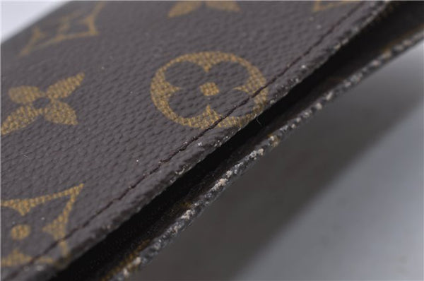 Authentic LOUIS VUITTON Monogram Pouch For Bucket PM LV 6095C